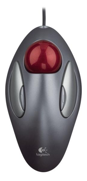 Logitech Trackball Trackman Marble Optical Wired USB